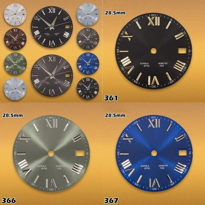 28.5mm Rome Sunray Dial S-type - đánh giá và giá Men'S Accessories Types