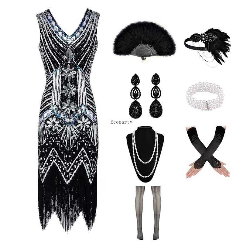 Disfraz 1920s Flapper Dresses  - đánh giá và giá Men'S Accessories In The 1920S