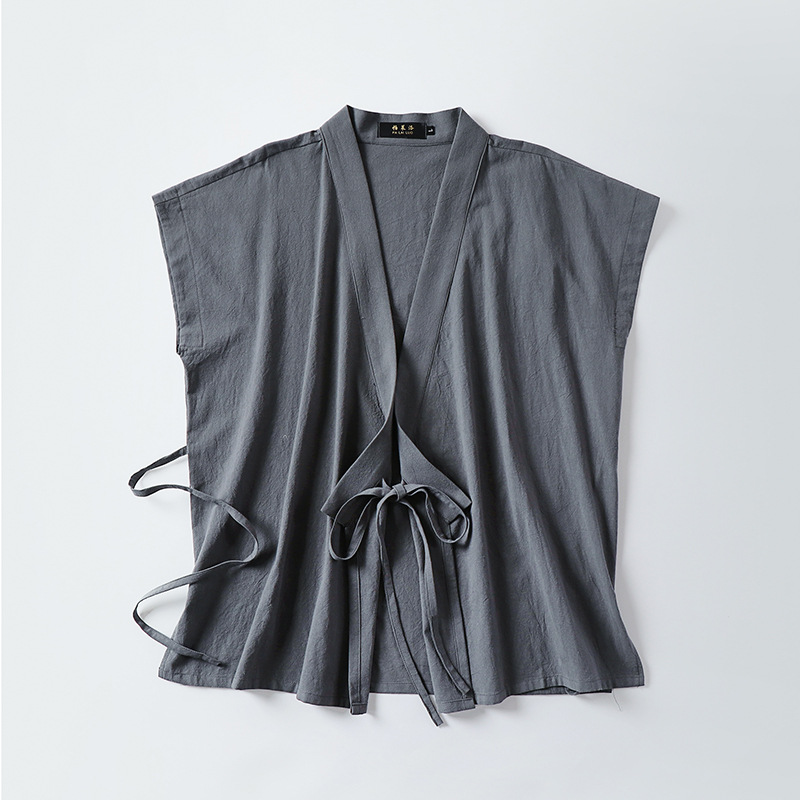 Chinese Men's Cotton Linen Tan - đánh giá và giá Men'S Kimono Accessories