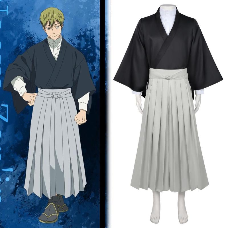 Anime Jujutsu Kaisen Haibara Y - đánh giá và giá Men'S Kimono Accessories